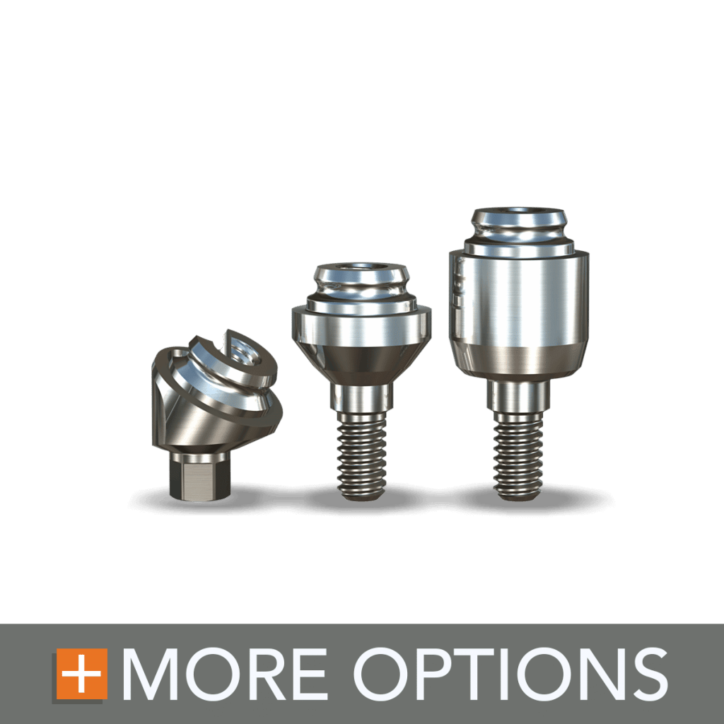 Multiunit abutment examples