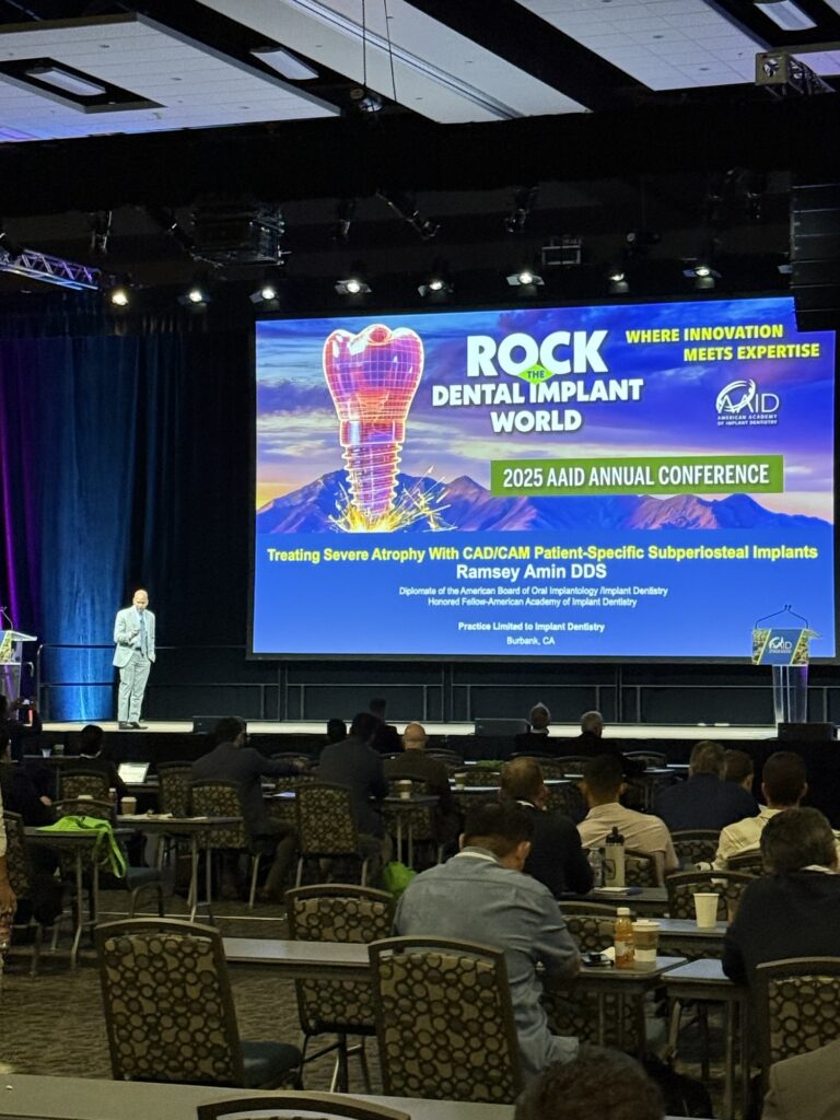 Ramsey Amin DDS - Dental Implant Specialist Lectures at National Conference